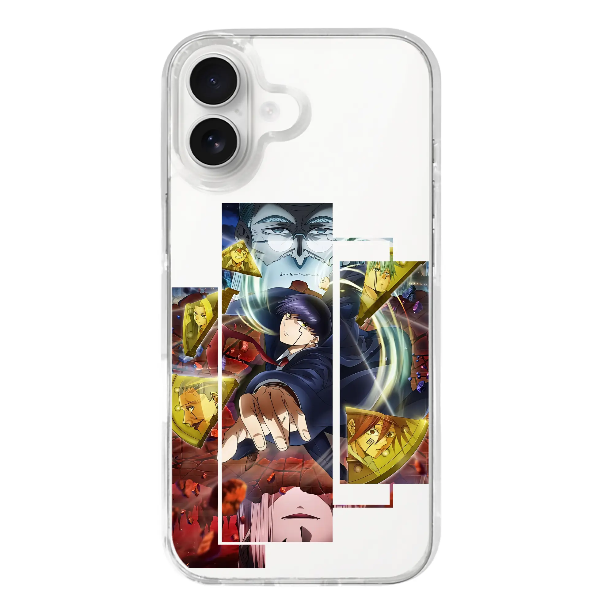 マッシュル グッズ,マッシュ・バーネデッド - iPhone 17シリーズ 透明スマホケース – 薄型・耐衝撃・精密フィット保護カバー